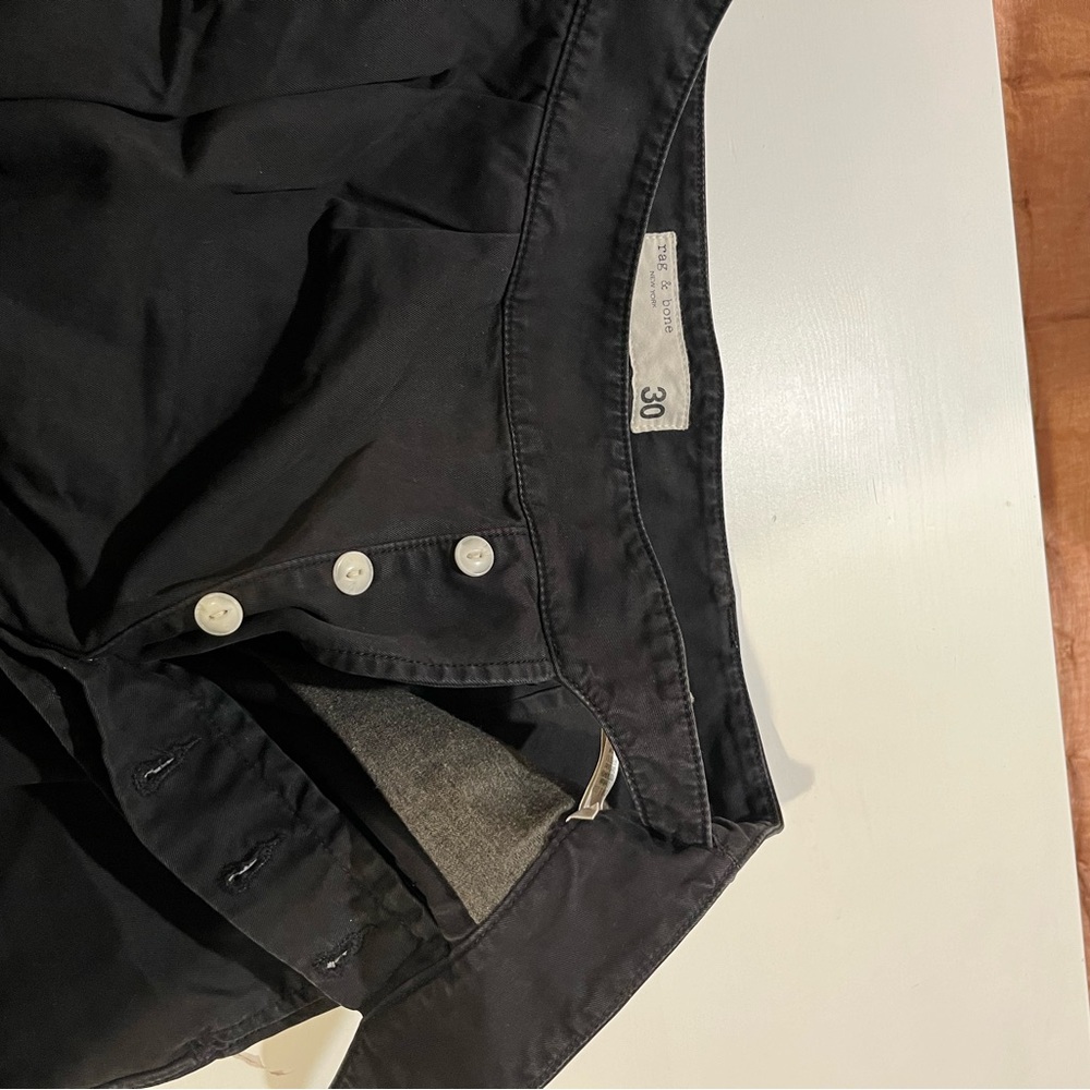 Rag and Bone black military pant - Picture 5 of 7